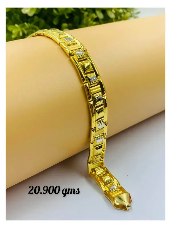 Gold Gents Bracelet Gb 101