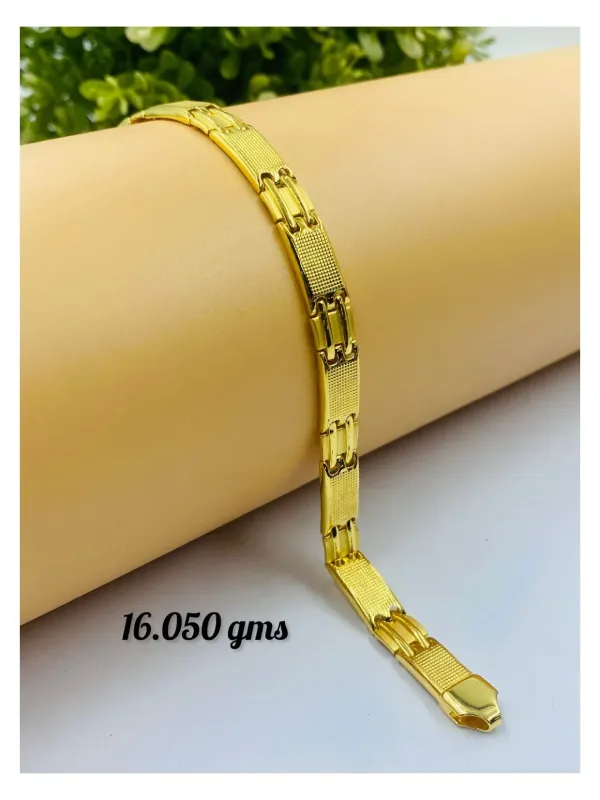 Gold Gents Bracelet Gb 104