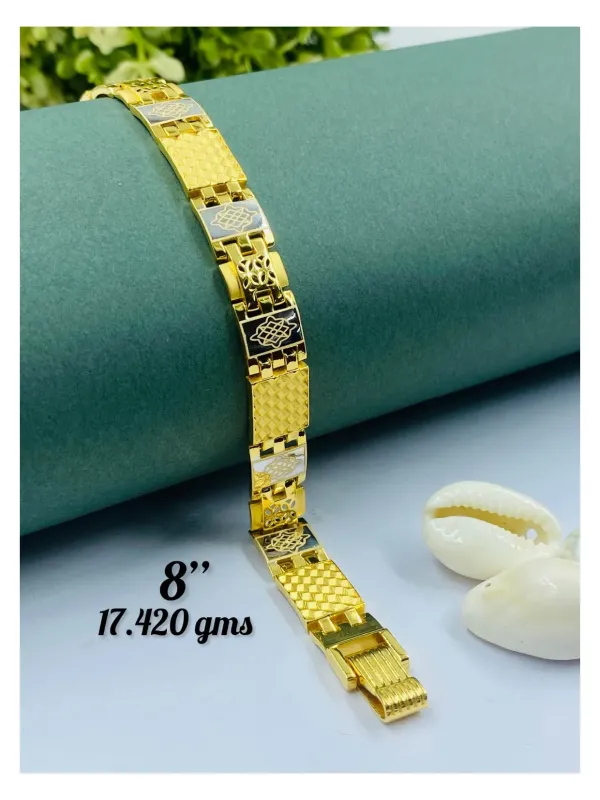 Gold Gents Bracelet Gb 107