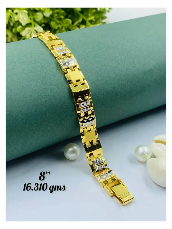 Gold Gents Bracelet Gb 110