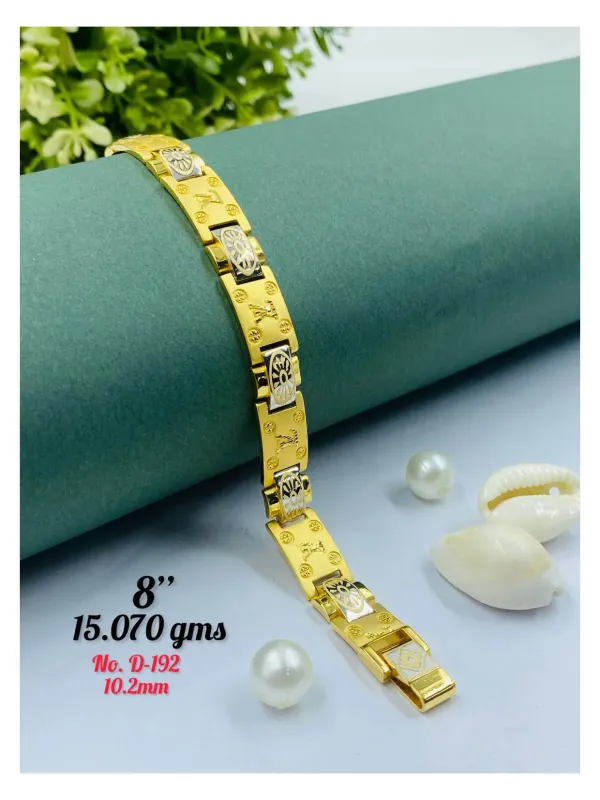 Gold Gents Bracelet Gb 116