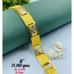 Gold Gents Bracelet Gb 126
