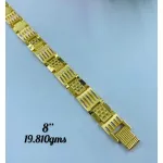 Gold Gents Bracelet Gb 138