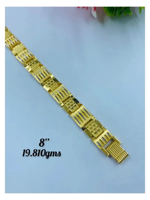 Gold Gents Bracelet Gb 138