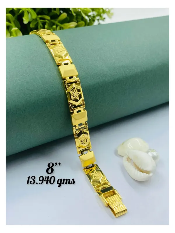 Gold Gents Bracelet Gb 140