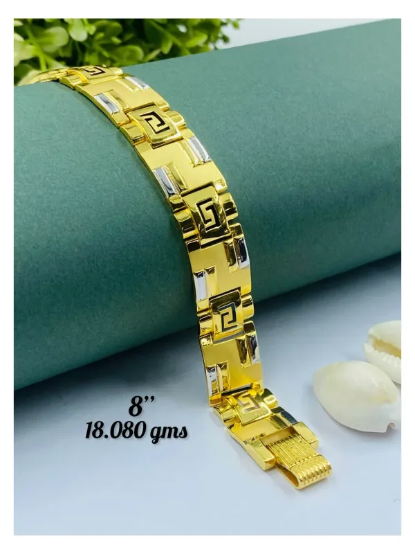 Gold Gents Bracelet Gb 143