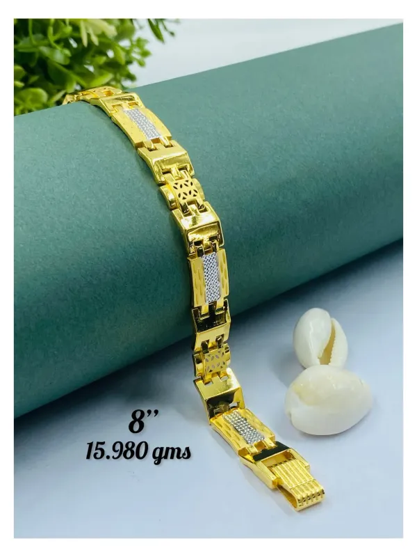 Gold Gents Bracelet Gb 144