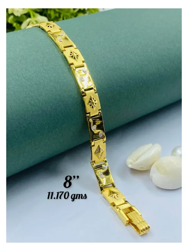 Gold Gents Bracelet Gb 147