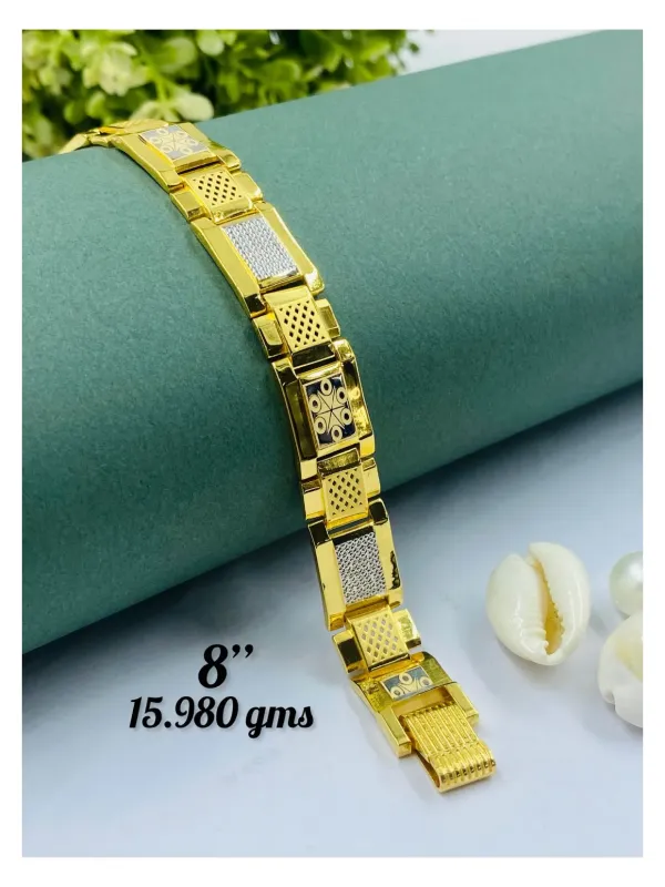 Gold Gents Bracelet Gb 148
