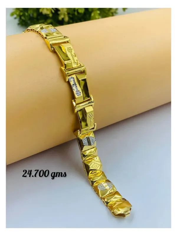 Gold Gents Bracelet Gb 20