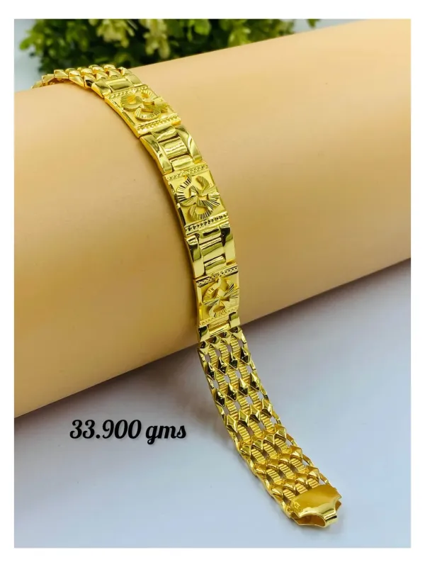 Gold Gents Bracelet Gb 21