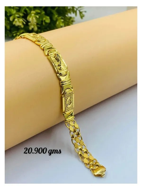 Gold Gents Bracelet Gb 24