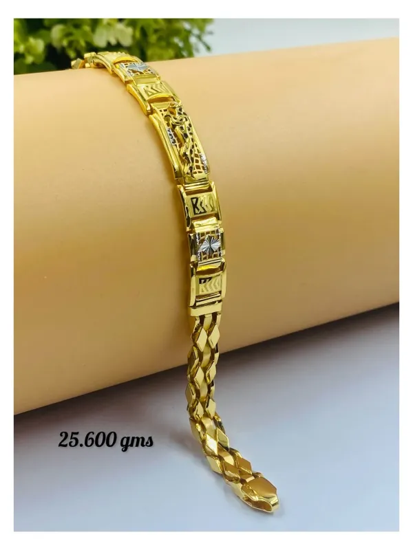 Gold Gents Bracelet Gb 25