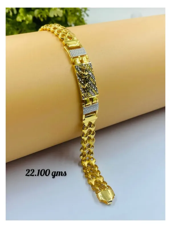 Gold Gents Bracelet Gb 26