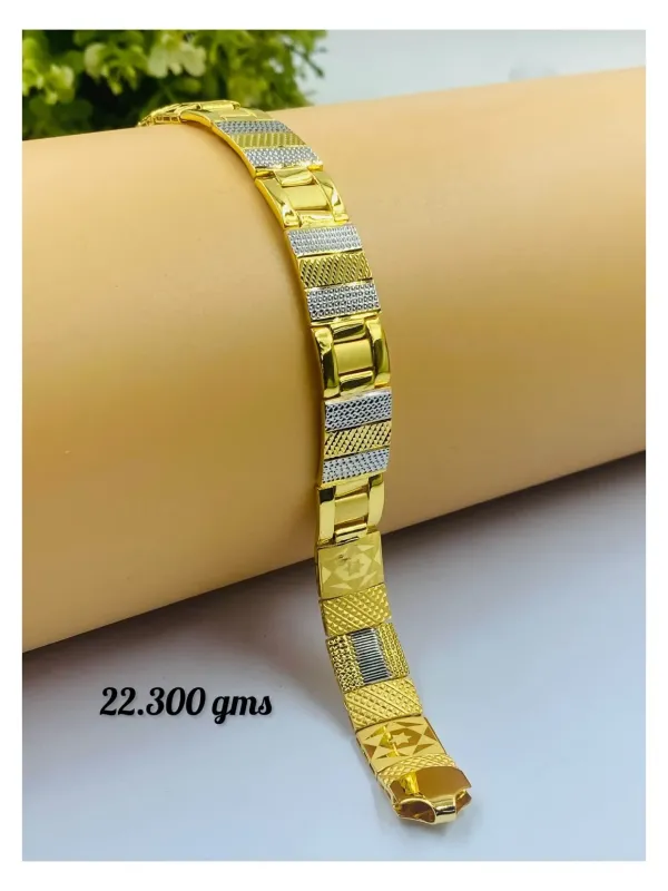 Gold Gents Bracelet Gb 27