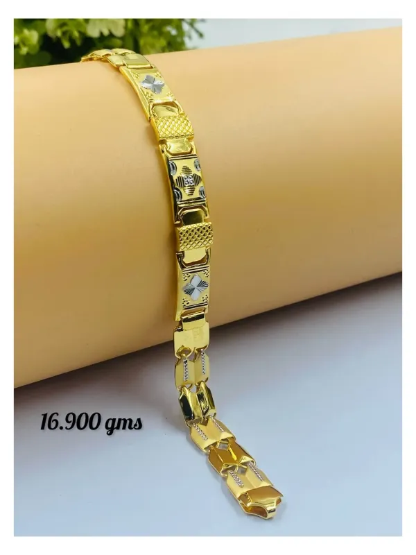 Gold Gents Bracelet Gb 30