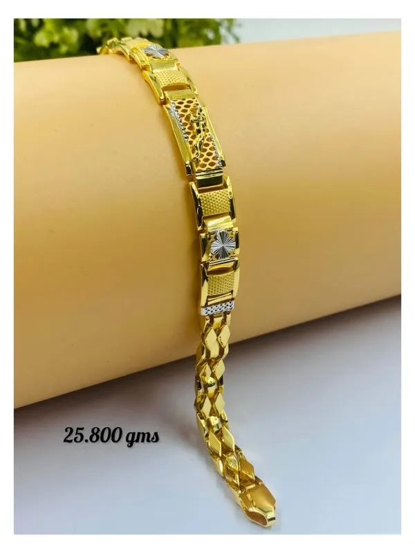 Gold Gents Bracelet Gb 31