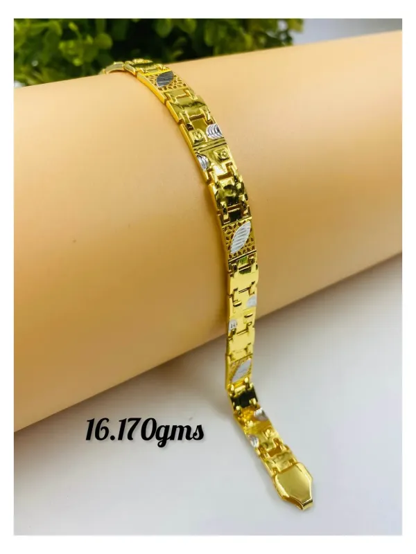 Gold Gents Bracelet Gb 33
