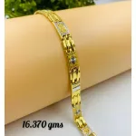 Gold Gents Bracelet Gb 34