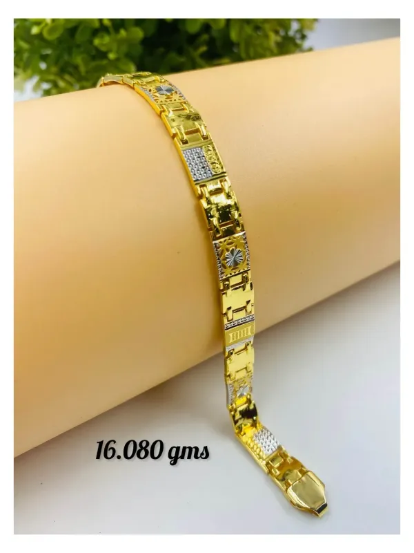 Gold Gents Bracelet Gb 36