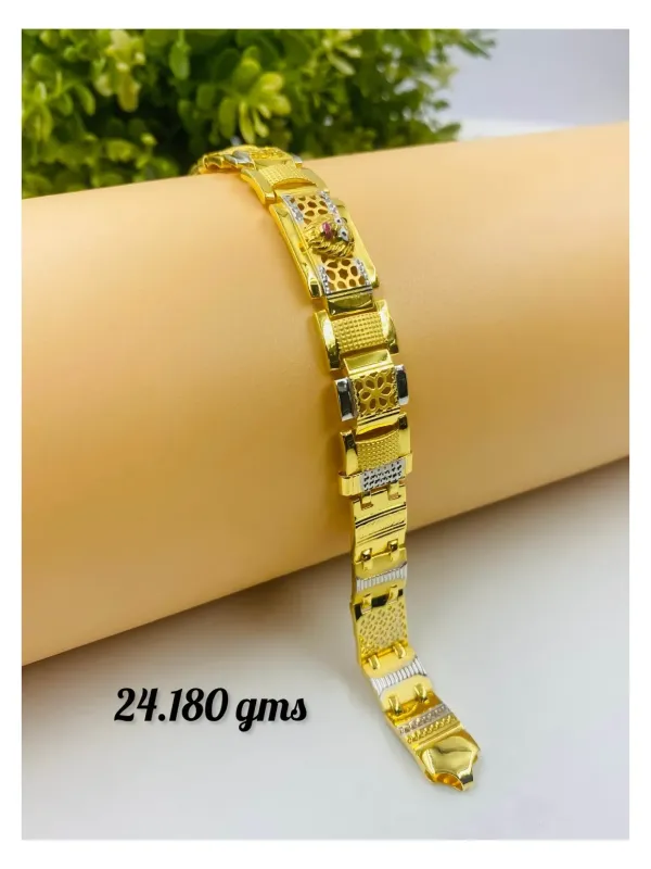 Gold Gents Bracelet Gb 39