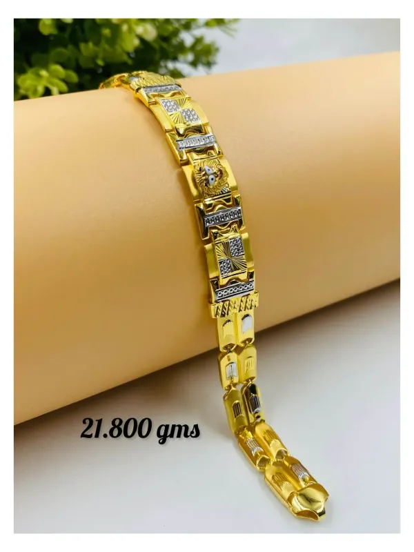 Gold Gents Bracelet Gb 40