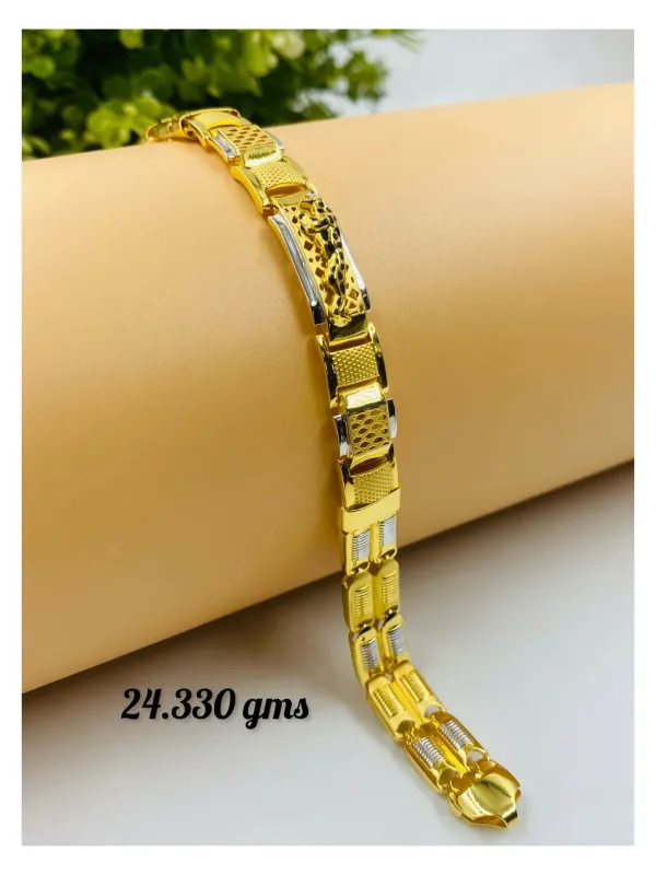 Gold Gents Bracelet Gb 45