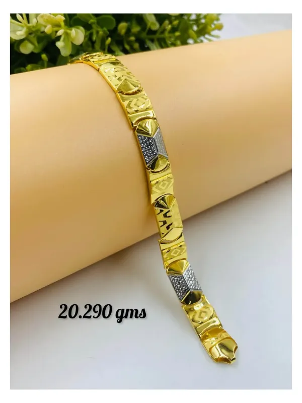 Gold Gents Bracelet Gb 46