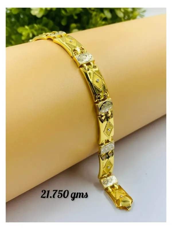 Gold Gents Bracelet Gb 47