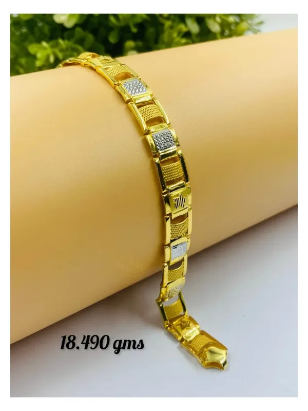 Gold Gents Bracelet Gb 48