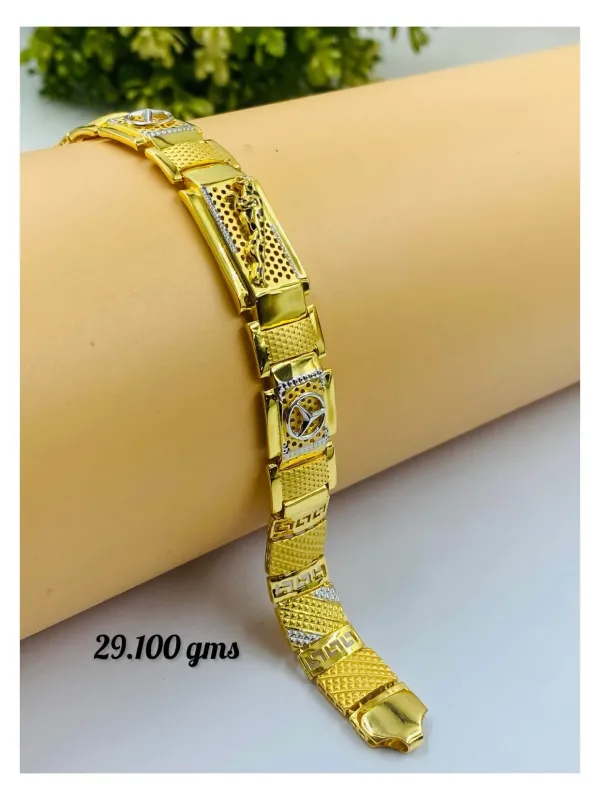 Gold Gents Bracelet Gb 55
