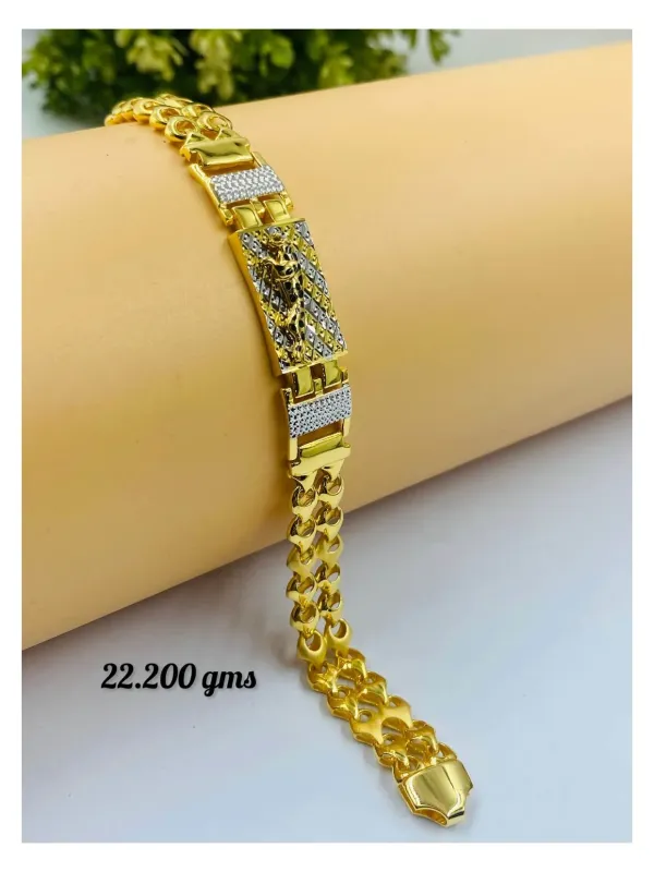 Gold Gents Bracelet Gb 59