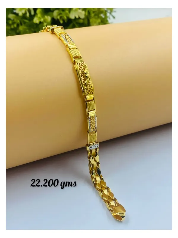 Gold Gents Bracelet Gb 63
