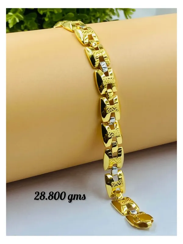 Gold Gents Bracelet Gb 64