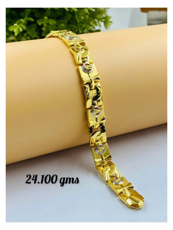 Gold Gents Bracelet Gb 65