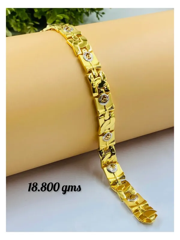 Gold Gents Bracelet Gb 66