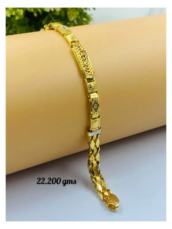 Gold Gents Bracelet Gb 67