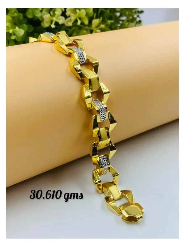 Gold Gents Bracelet Gb 70