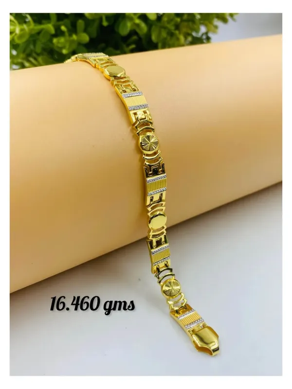 Gold Gents Bracelet Gb 73