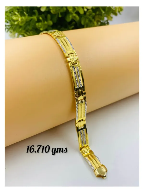Gold Gents Bracelet Gb 74
