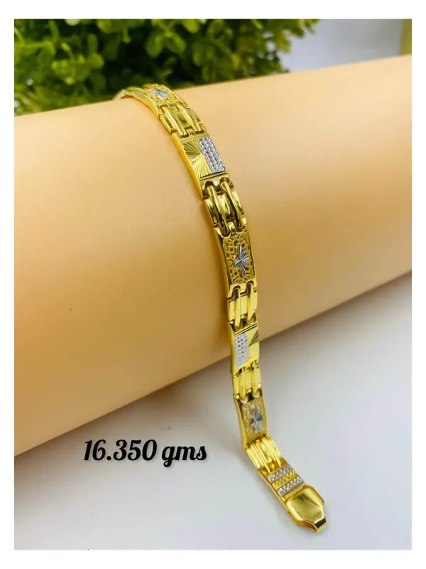 Gold Gents Bracelet Gb 76
