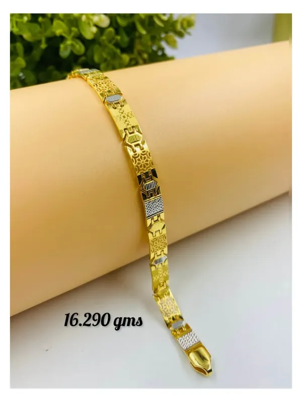Gold Gents Bracelet Gb 78