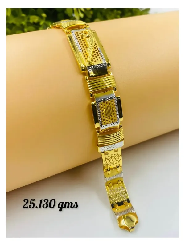 Gold Gents Bracelet Gb 81