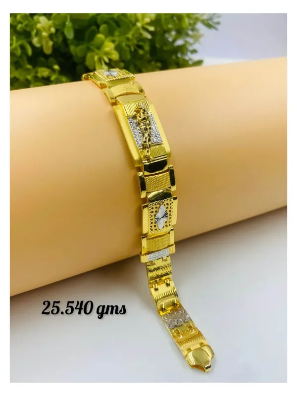 Gold Gents Bracelet Gb 83