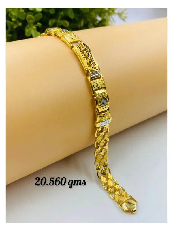Gold Gents Bracelet Gb 88
