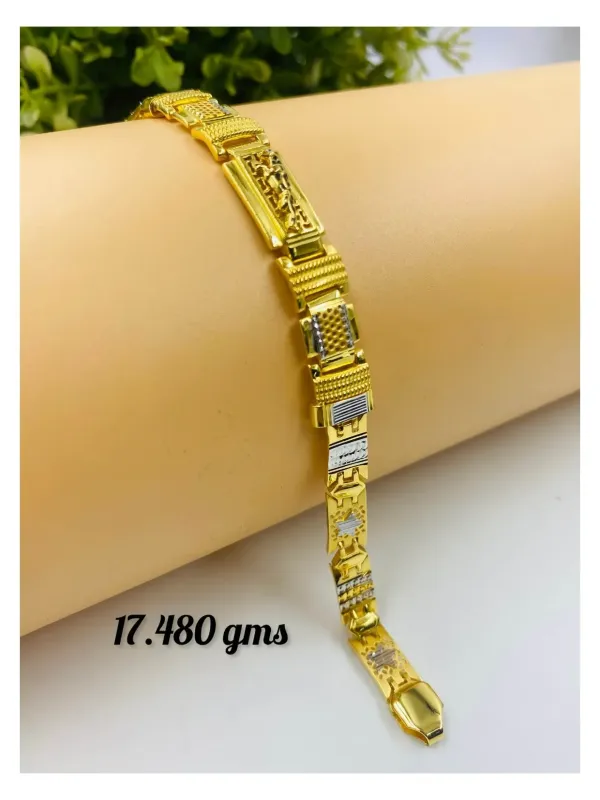 Gold Gents Bracelet Gb 89