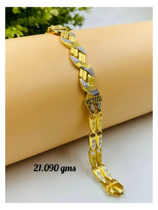 Gold Gents Bracelet Gb 93