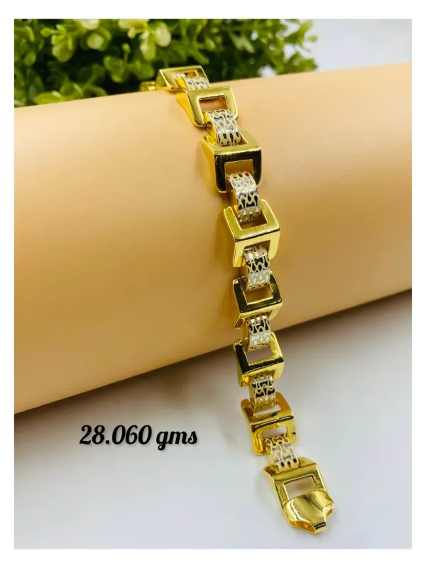 Gold Gents Bracelet Gb 97