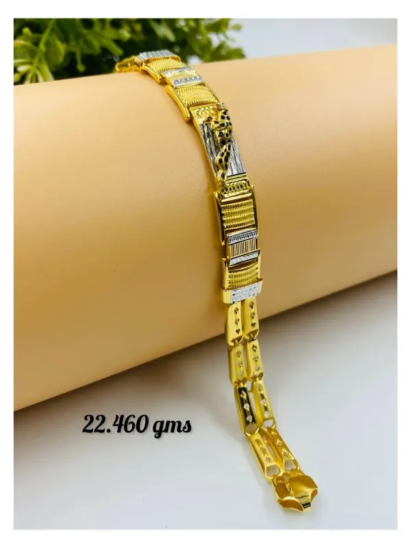 Gold Gents Bracelet Gb 98