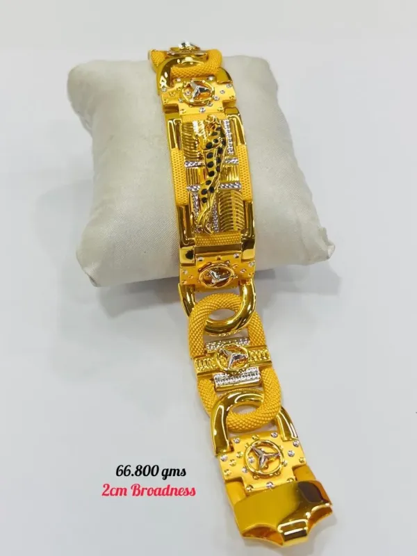 Gold Gents Bracelet Gb14